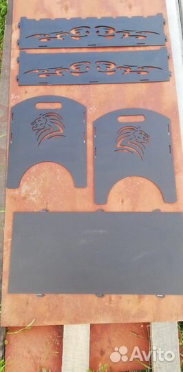 Мангал разборный