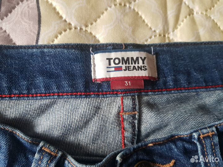 Джинсовые шорты на подростка Tommy Jeans, оригинал