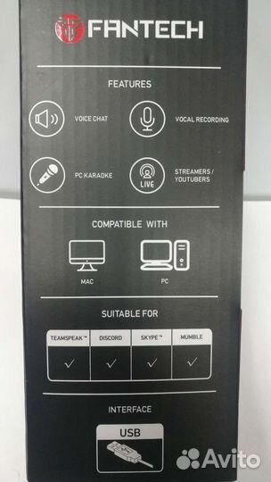 Новый микрофон Fantech MCX01