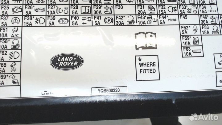 Бардачок Land Rover Range Rover Sport, 2006