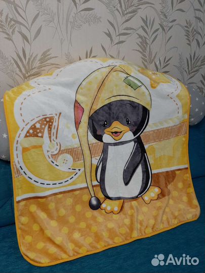 Детское одеяло полотенце