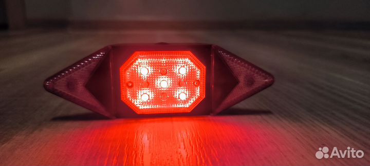 Велосипедный фонарь задний