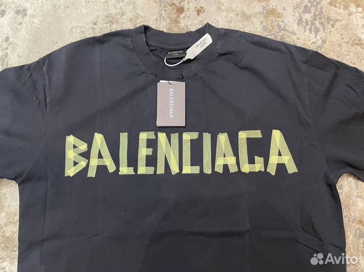 Футболка Balenciaga оверсайз унисекс