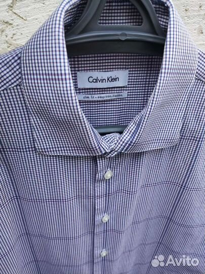 Рубашка мужская, премиум Calvin Klein (48/50/M-L)