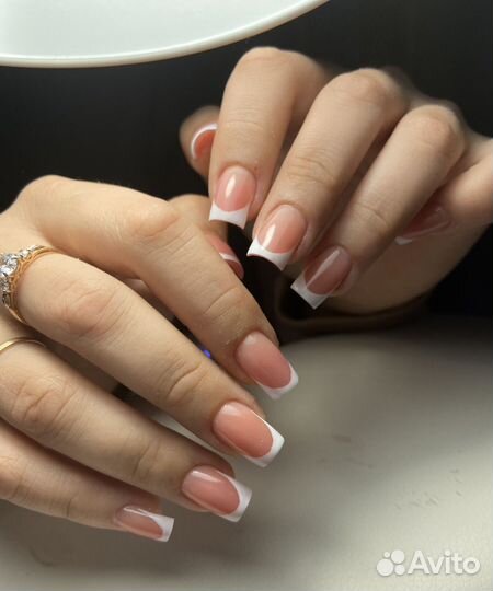 Акция Коррекция Маникюр Наращивание ногтей