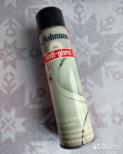 Антиобледенитель для ветрового стекла и замков
