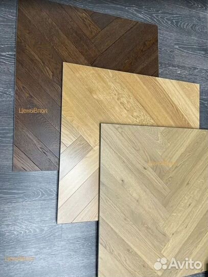 Инженерная доска английская елочка