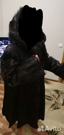 Шуба нутриевая 50-52 размер