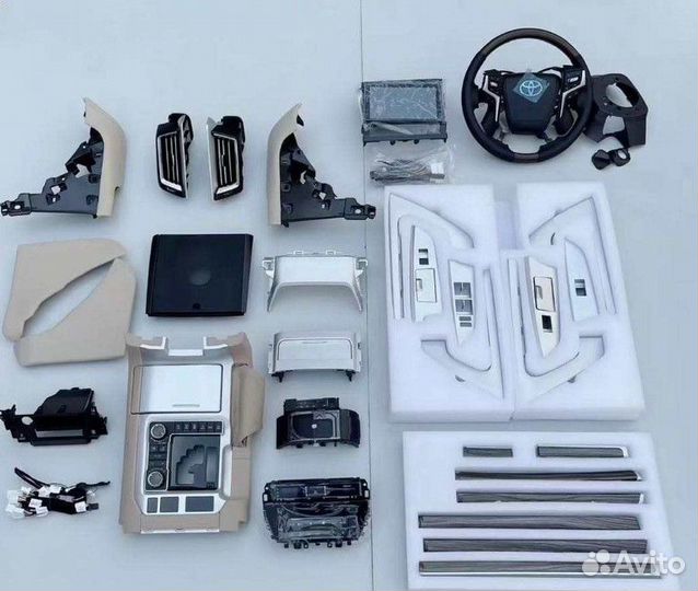 Комплект рестайлинга салона Landcruiser LC200 2020