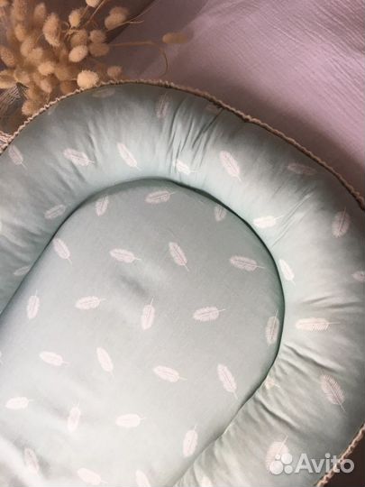 Кокон гнездышко с непромокаемым чехлом