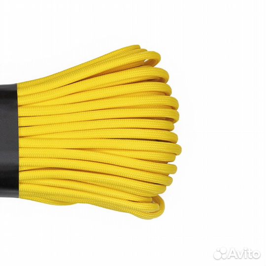 61890Веревка паракорд Cord 550 нейлон lemon 30 м