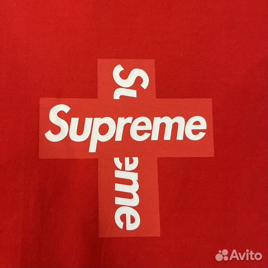 Футболка Supreme Cross Box Logo