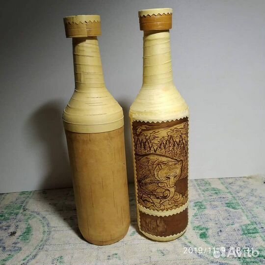 Береста бутылка 0,5