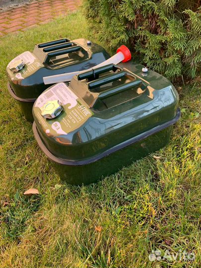 Канистра для бензина 20л, металл