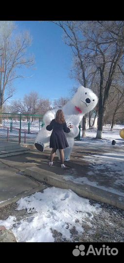 Белый мишка аниматоры