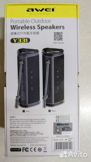 Блютуз колонка awei Y331