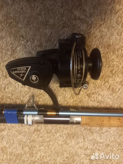 Спининг новый с катушкой СССР