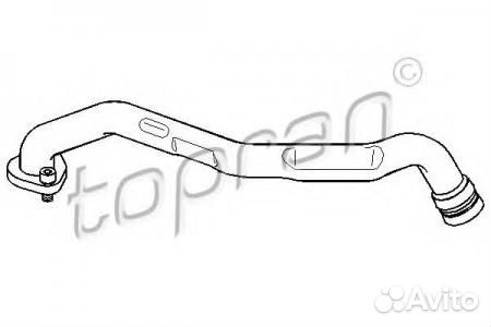 Патрубок вентиляции картера
