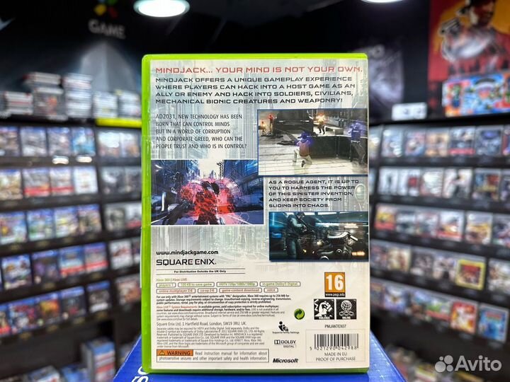 Игры для Xbox 360: MindJack