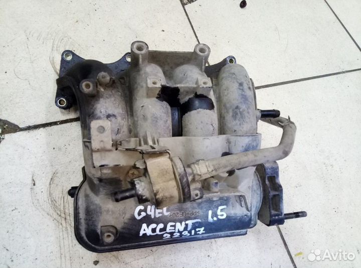 Коллектор впускной Hyundai Accent