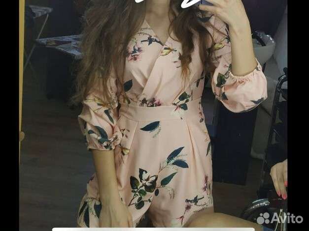 Комбинезон шортами костюм женский летний