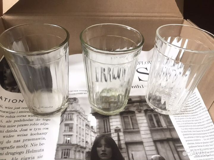 Стаканы и стопки СССР