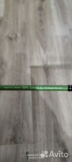 Спиннинг и катушка для ультралайта