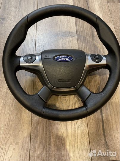 Руль с подушкой Форд Фокус 3 Куга оригинал