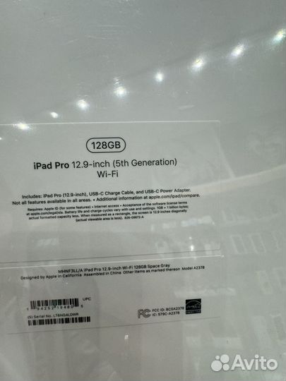 iPad pro 12.9 дюйма, на Чипе m1