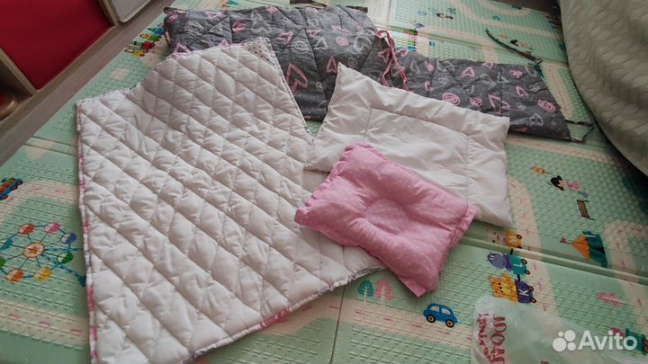 Бортики в детскую кроватку