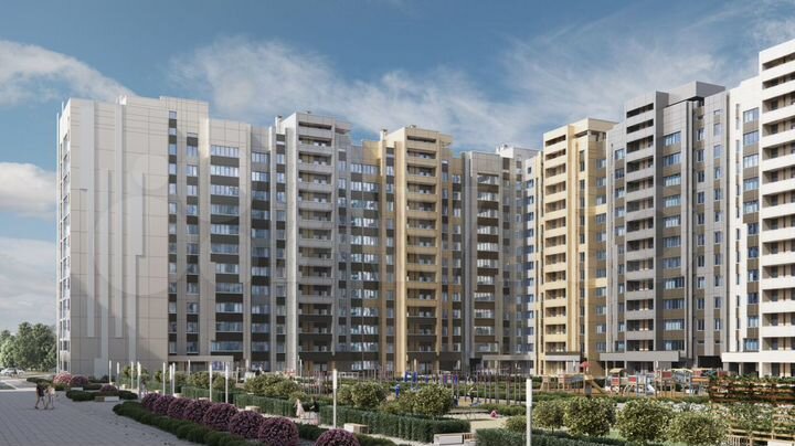 2-к. квартира, 59 м², 6/14 эт.