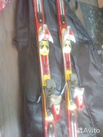 Лыжи горные с креплением Salomon's