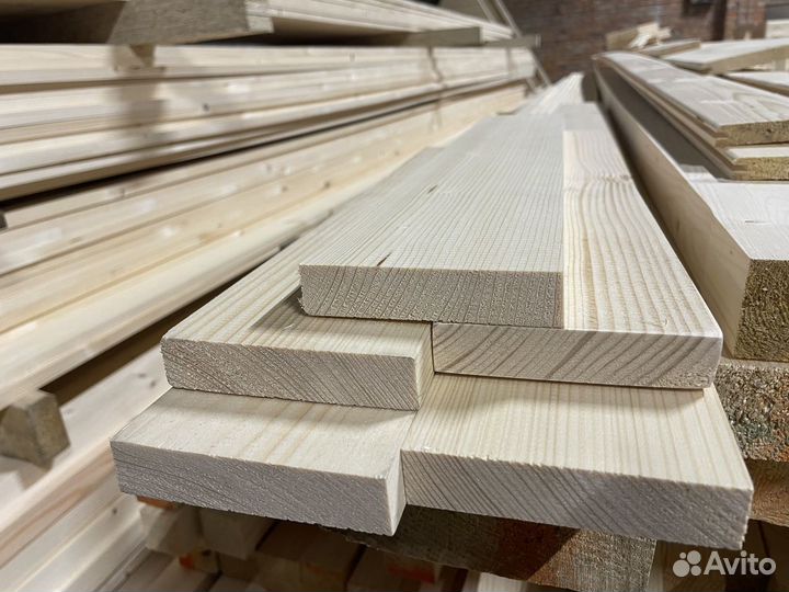 Доска сухая строганная