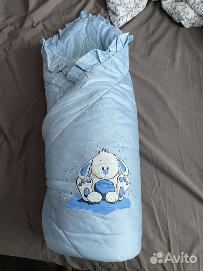 Конверт на выписку для мальчика зима