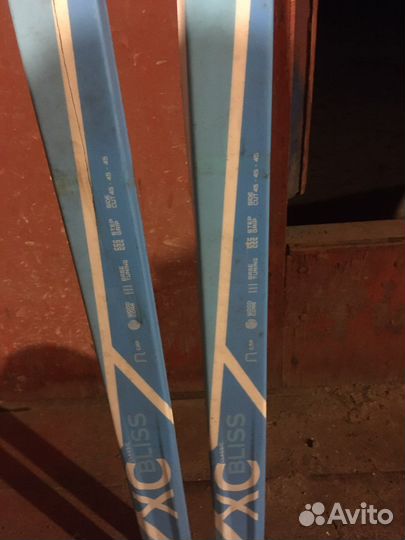 Беговые лыжи с креплением nordway. бу