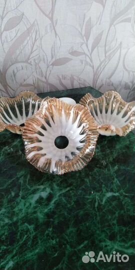 Плафоны для люстры 3шт