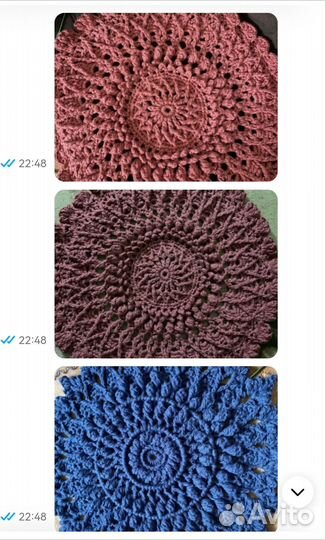 Салфетки кружево