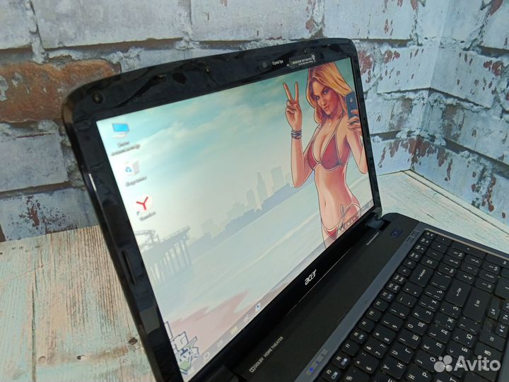 Ноутбук для работы и учебы acer intel/4gb/500gb/HD