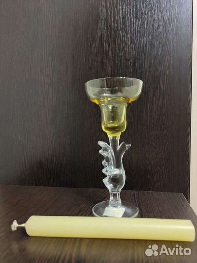 Подсвечник новый. В упаковке. Свечи юбилейные