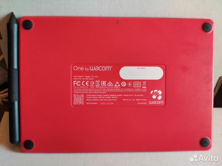 Графический планшет One by Wacom CTL-472