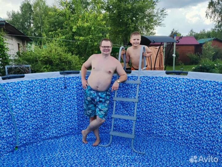 Бассейн каркасный 366 на 122