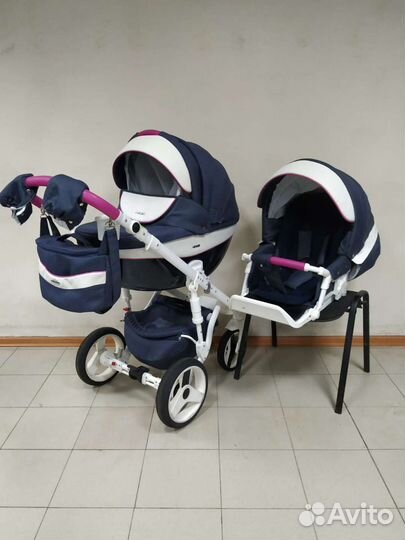 Коляска Adamex Monte Carbon 2 в 1 (3 в 1)