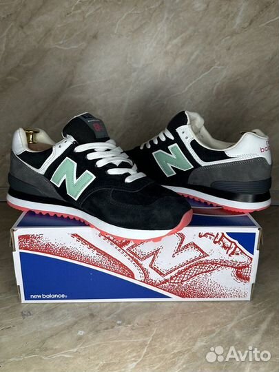 Кроссовки женские New Balance 574 с мехом