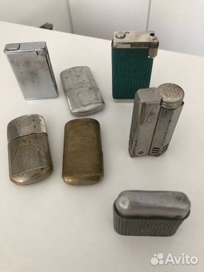 Старинные зажигалки и ручки