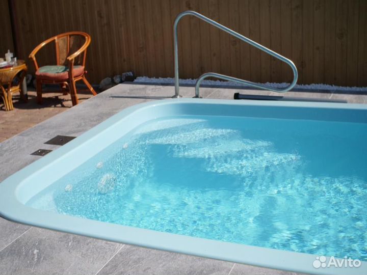 Композитный бассейн 5х2.7х1.4
