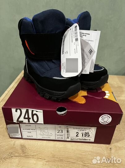 Зимние детские ботинки