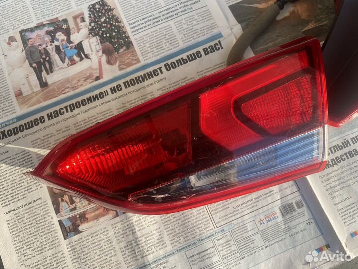 Задняя правая фара hyundai solaris 2