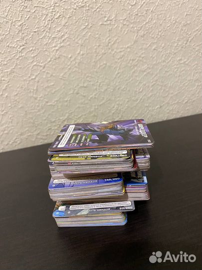 Карточки черепашки ниндзя не полная серия