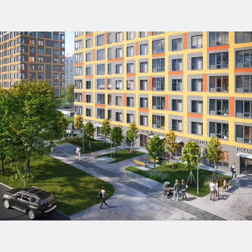 1-к. квартира, 39,8 м², 3/12 эт.