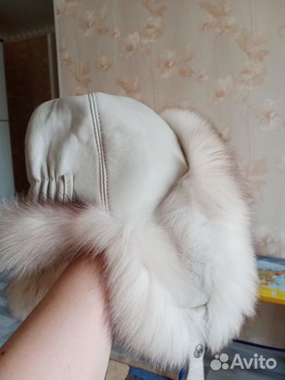 Шапка ушанка женская